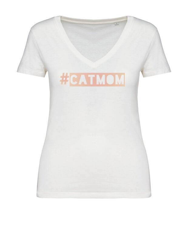 Dames T-shirt  Catmom
